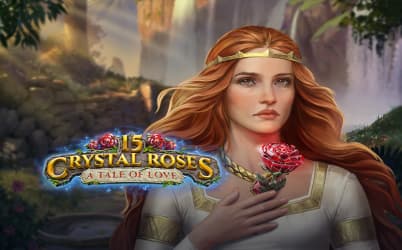 15 Crystal Roses A Tale of Love