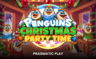 Penguins Christmas Party Time
