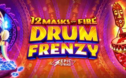 12 Masks of Fire Drum Frenzy