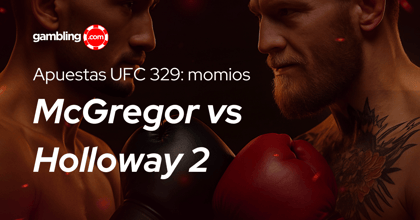 Apuestas UFC 329: momios McGregor vs Holloway 2