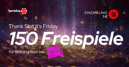 BingBong: 150 Freispiele für Wishing Well