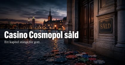 Casino Cosmopol fastigheten såld. En era av landbaserat casino tar slut