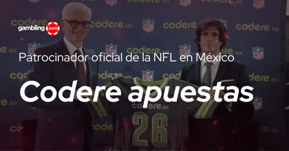 Codere: nuevo patrocinador oficial de la NFL 2026 en México