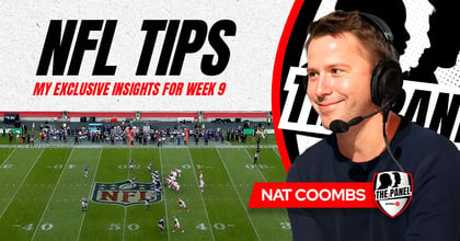 Nat Coombs' NFL Week 9 Tips Including Colts @ Steelers
