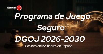 Programa de juego responsable DGOJ 2026-2030 España