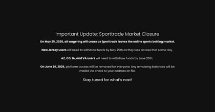 Sporttrade Exits US Sports Betting Market in Pivot to Prediction Markets