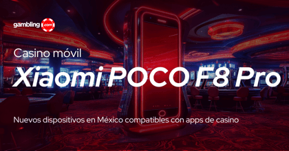 Xiaomi POCO F8 Pro llega a México: potencia élite para casino online
