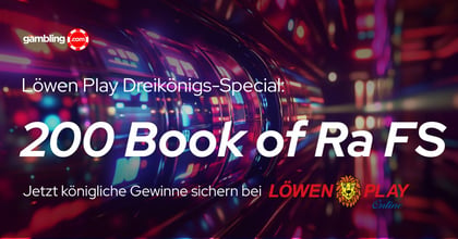 Löwen Play: Bonus-Aktion zum Dreikönigstag 2026