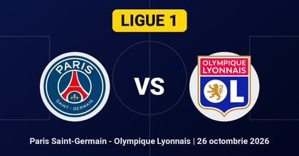 Pariuri PSG - Lyon, ponturi Ligue 1 26 octombrie 2026
