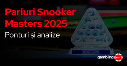 Pariuri Snooker Masters 2026 - Ponturi și analize complete