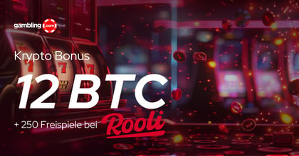 Rooli Casino Promo: 12 BTC &amp; 250 Freispiele