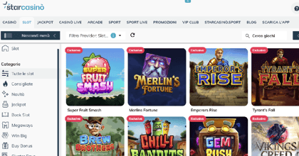 Cos’è Slotmill il Nuovo Provider in Esclusiva su StarCasino