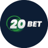 Logo de la página de apuestas online 20bet
