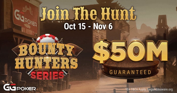 GGPoker - Upcoming Bounty Hunter Series