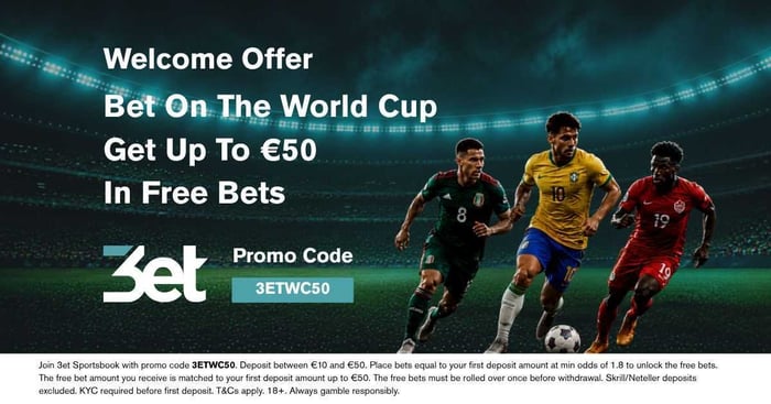 3et Sports Betting: A Serious Sportsbook For The 2026 World Cup