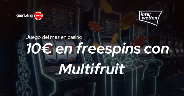 Juego del Mes en Interwetten: freespins con Multifruit