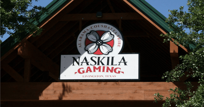 Alabama-Coushatta Tribe Opens Temporary Naskila Casino In Leggett
