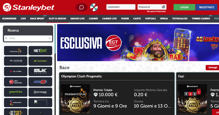 Stanleybet Slot: le Migliori e le Novità da Provare con Bonus