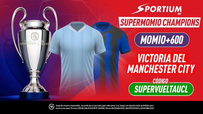 Supermomio en Sportium - Gana más con la victoria del M. City