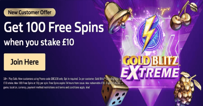 William Hill Casino Bonus Code: GBE100, 100 Free Spins