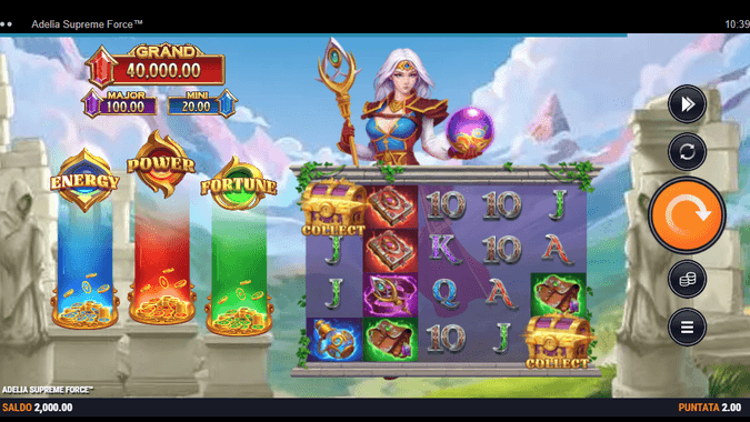 Slot Adelia Supreme Force, esclusiva AdmiralBet