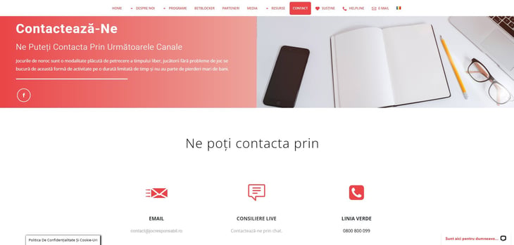 contact joc responsabil
