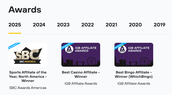 premiile Gambling.com