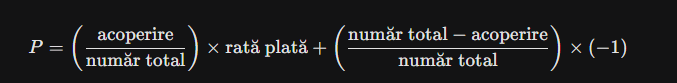 schema probabilitatii de a castiga