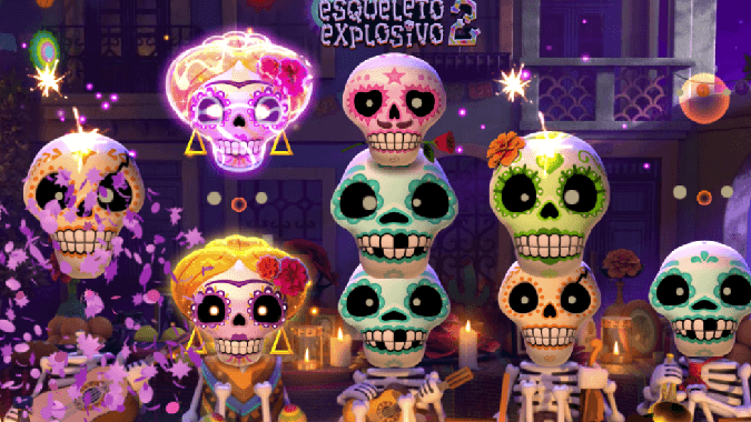 Esqueleto Explosivo 2 slot LeoVegas