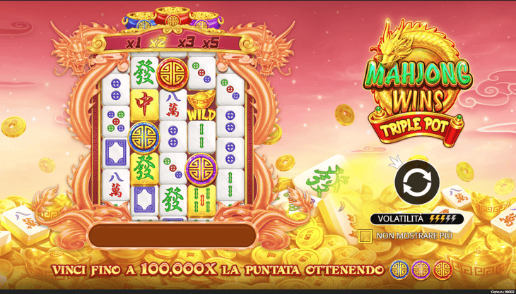 Mahjong Wins Triple Pot slot su Domusbet