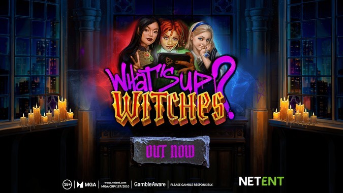 What's Up Witches slot NetEnt Stanleybet