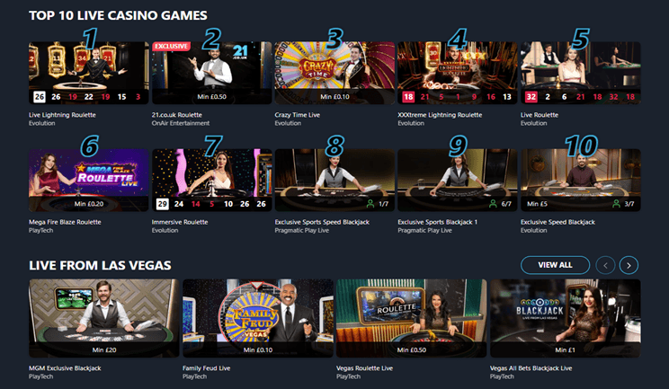 21 Prive Casino Account Verification for UK Players