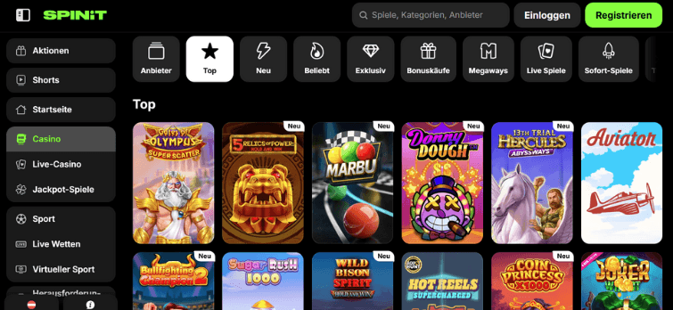 Spinit 2 Casino für Deutschland: Ein umfassender Review