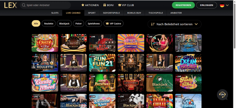 LEX Casino Bonus Benutzerportal — Review: Lex Casino Bonuscodes ohne Einzahlung: Was ist möglich?