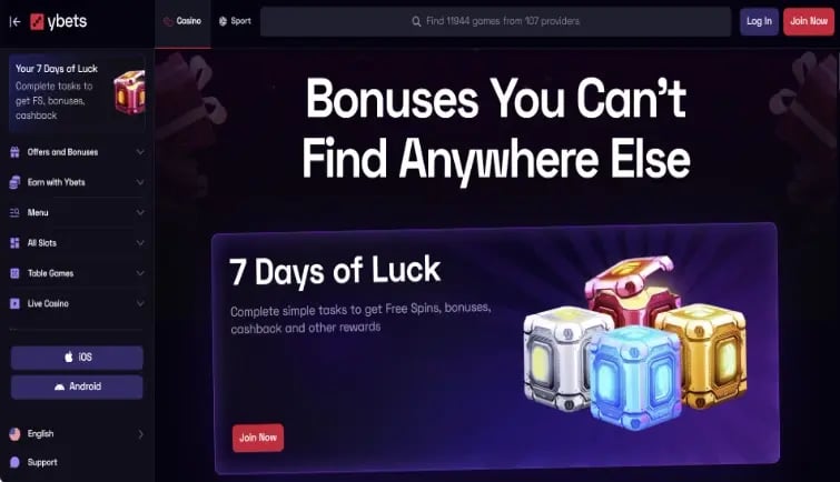 Jak działa Ybets Casino i czy warto założyć konto?